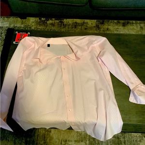 Pink David Donahue shirt. $155 new, $50 listed